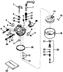 Part Location Diagram of 31840 Briggs and Stratton Repair Kit